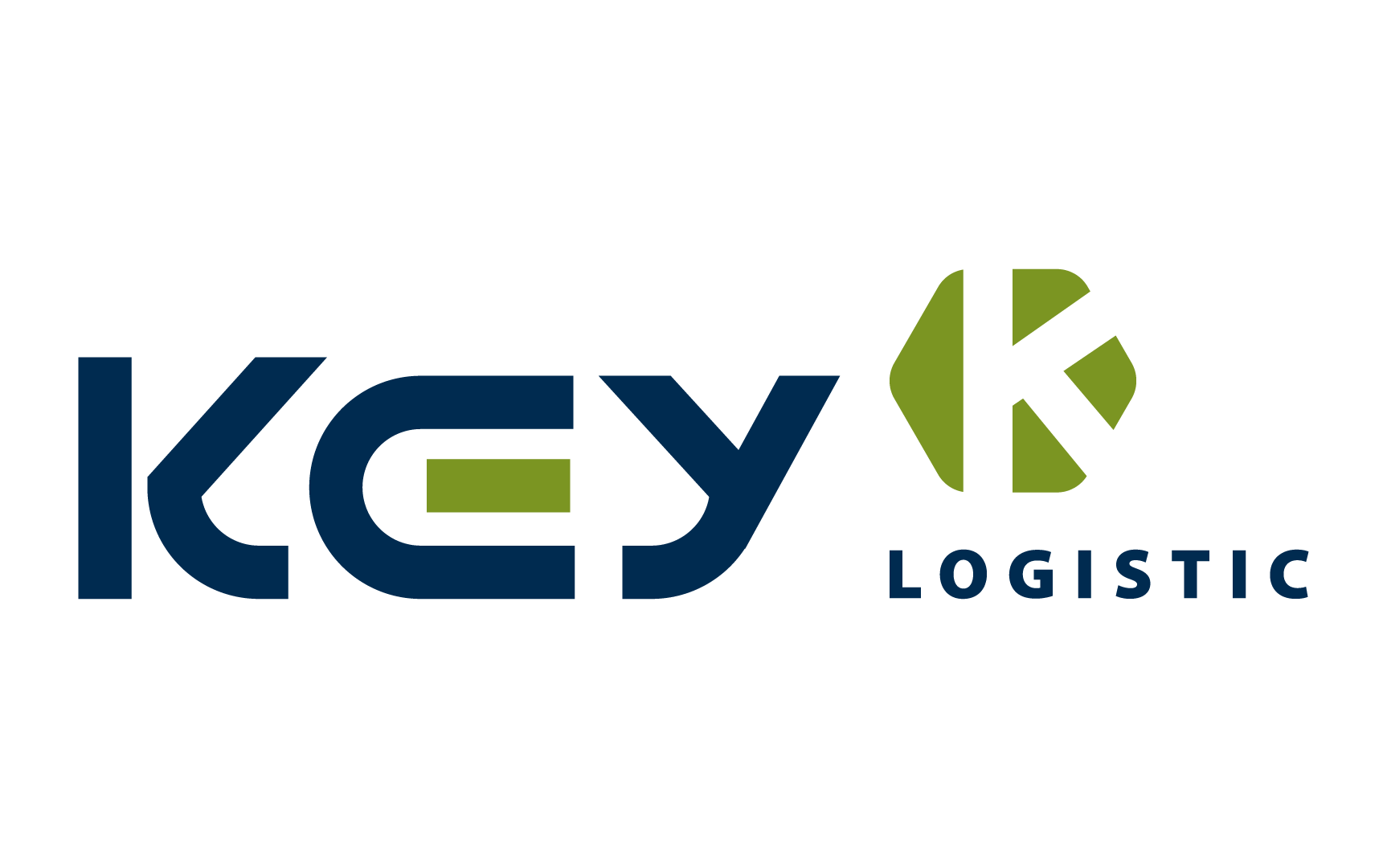 Logotipo Key Logistics, projeto da Visualy Publicidade