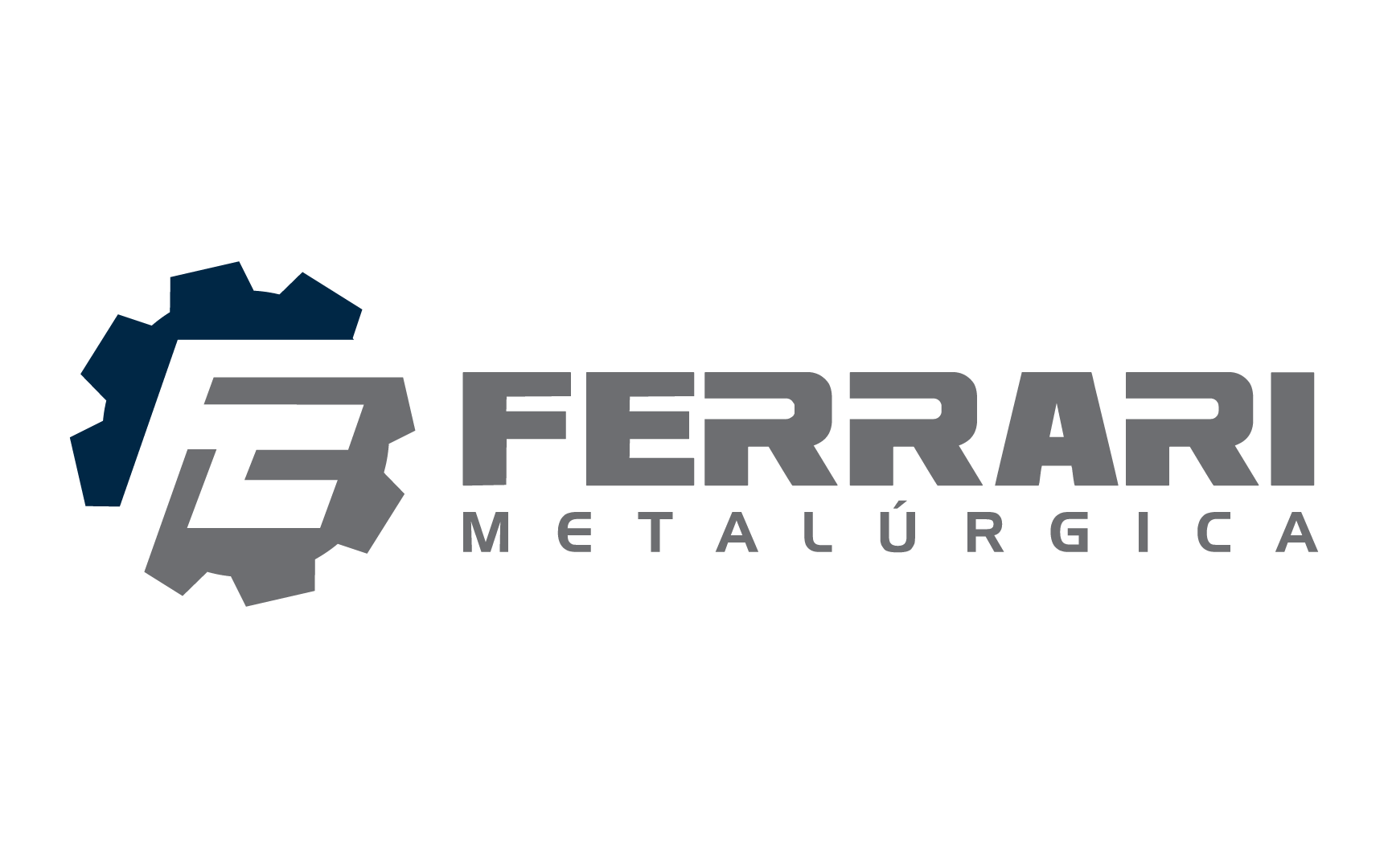 Ferrari Metalúrgica: Logotipos, projeto da Visualy Publicidade