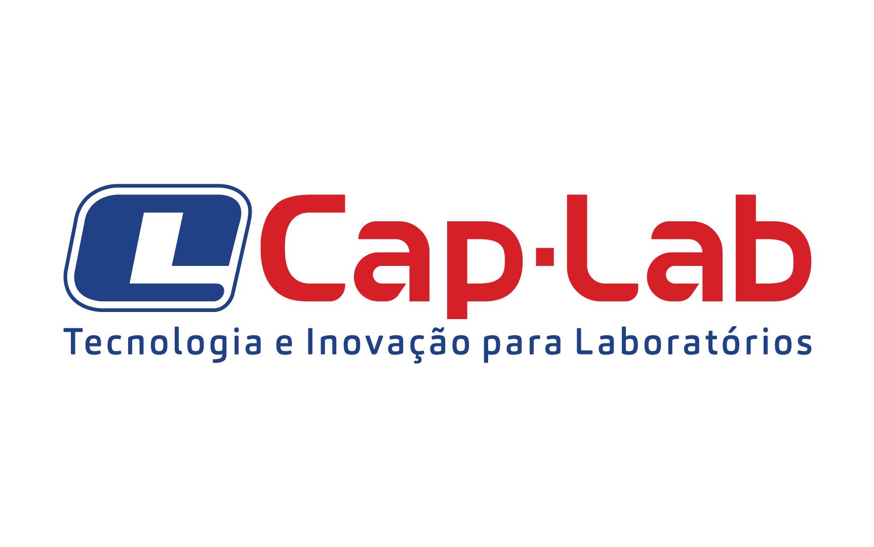Cap-lab: Logotipos, projeto da Visualy Publicidade