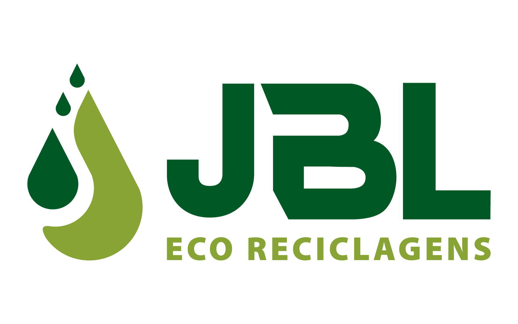 Logotipo JBL Eco Reciclagens, projeto da Visualy Publicidade