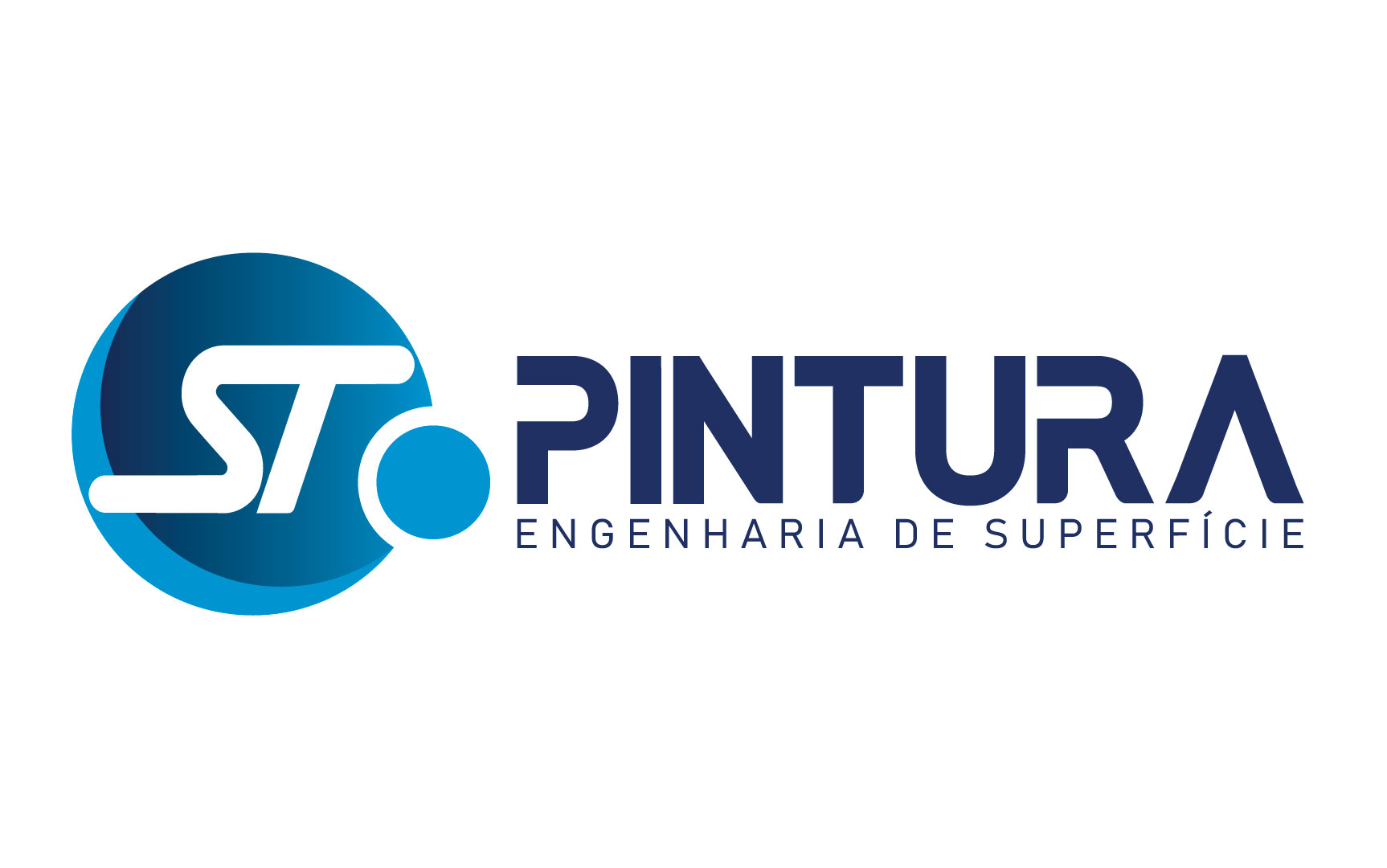 ST Pinturas: Logotipos, projeto da Visualy Publicidade