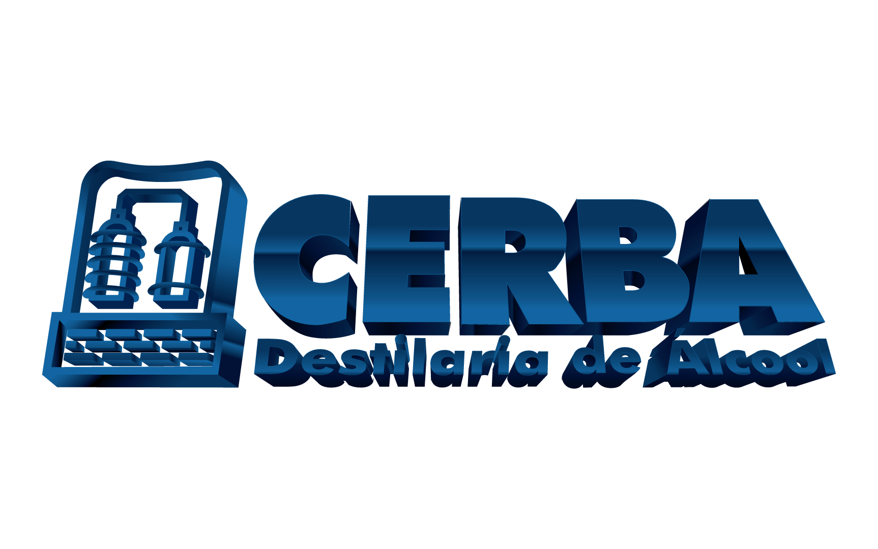 Cerba Destilaria de Álcool – Logotipo: Logotipos, projeto da Visualy Publicidade