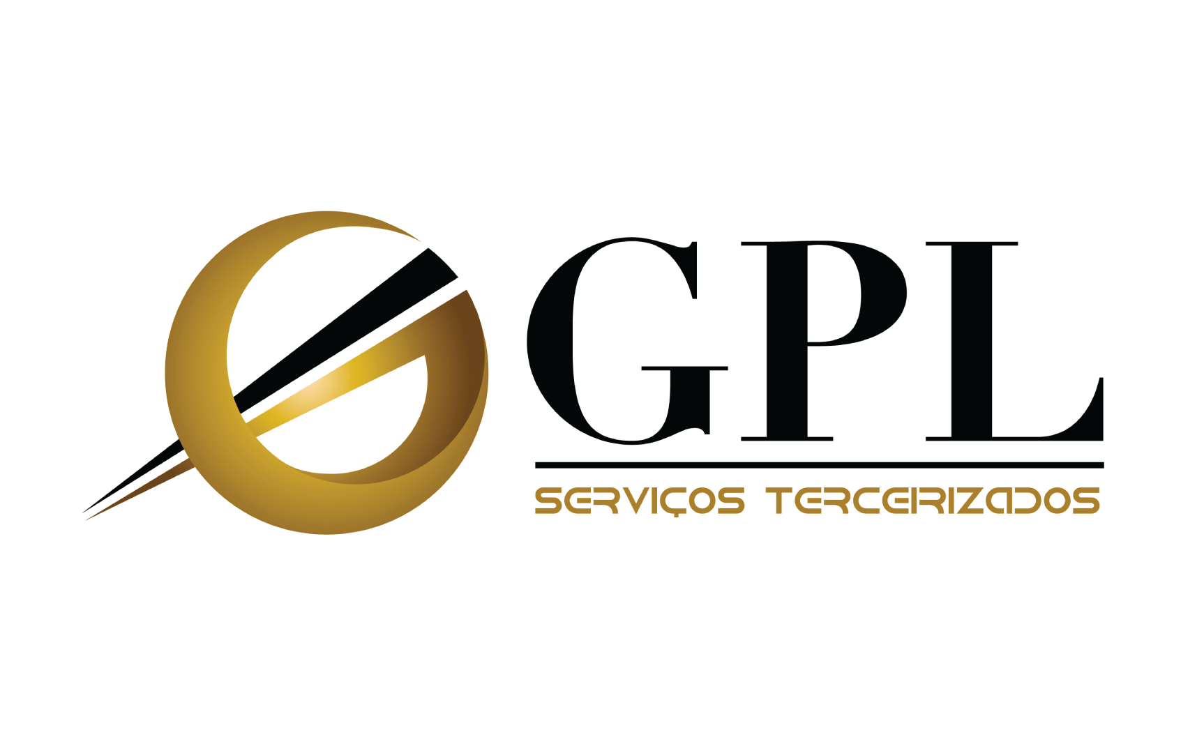 GPL Serviços Terceirizados: Logotipos, projeto da Visualy Publicidade