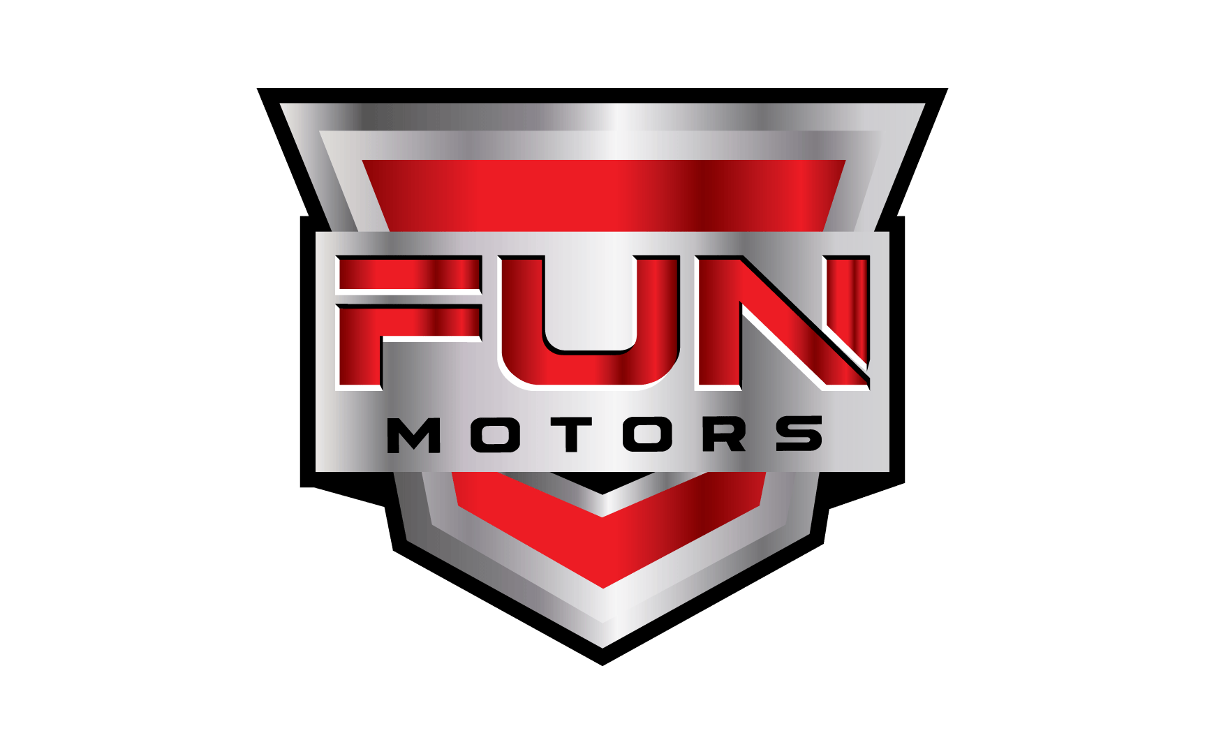 Fun Motors: Logotipos, projeto da Visualy Publicidade