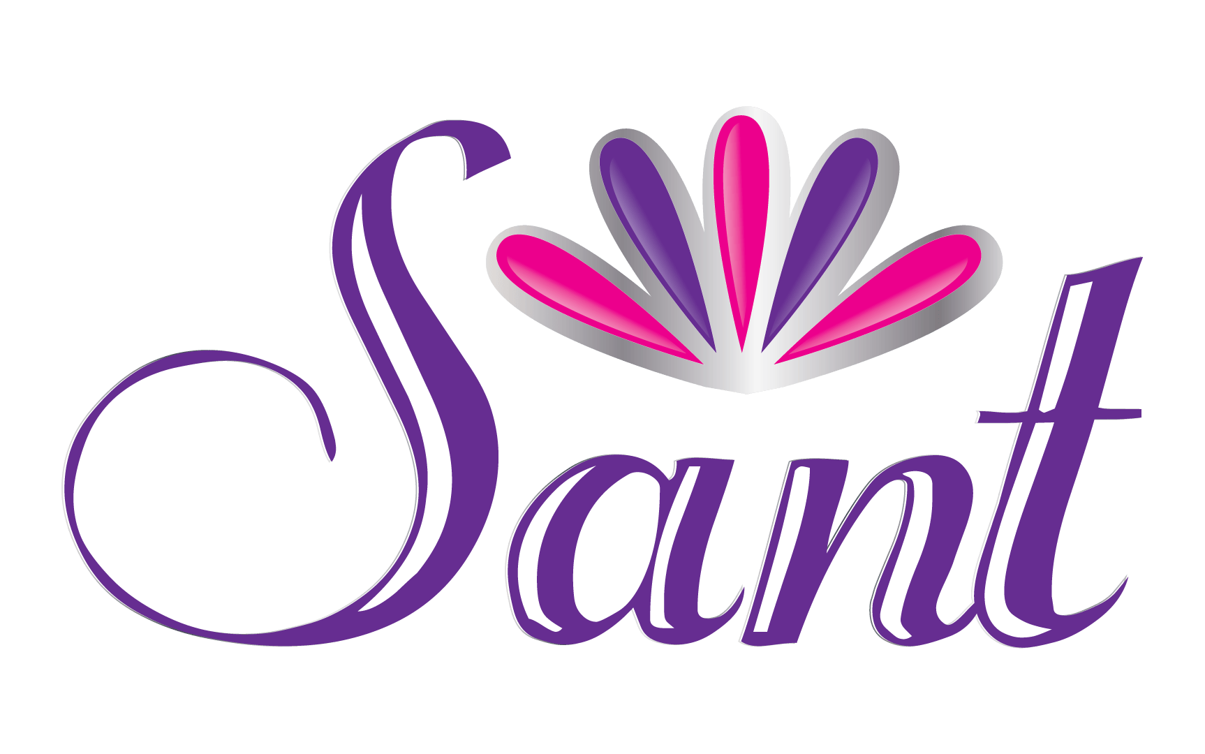 Logotipo Sant, projeto da Visualy Publicidade