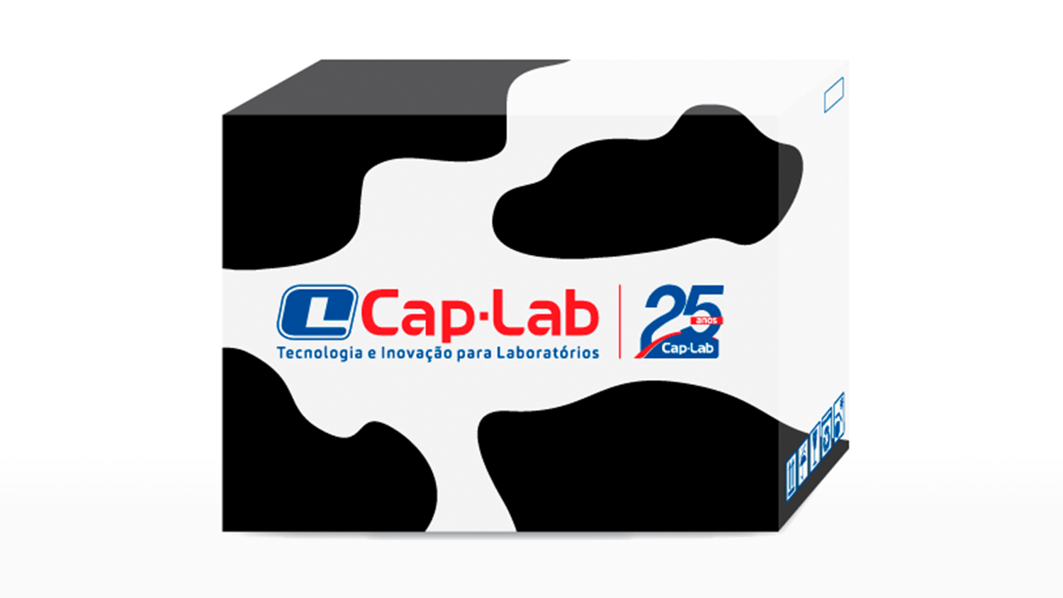 Embalagem Cap-Lab: Embalagens, projeto da Visualy Publicidade