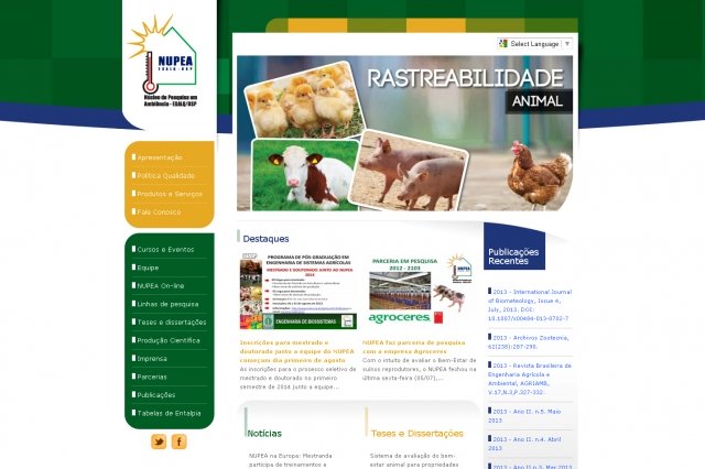 NUPEA: Sites e Aplicativos, projeto da Visualy Publicidade