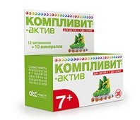 Что компливит витаминно минеральный комплекс. Компливит. Витаминно-минеральный комплекс. Применение в детском возрасте