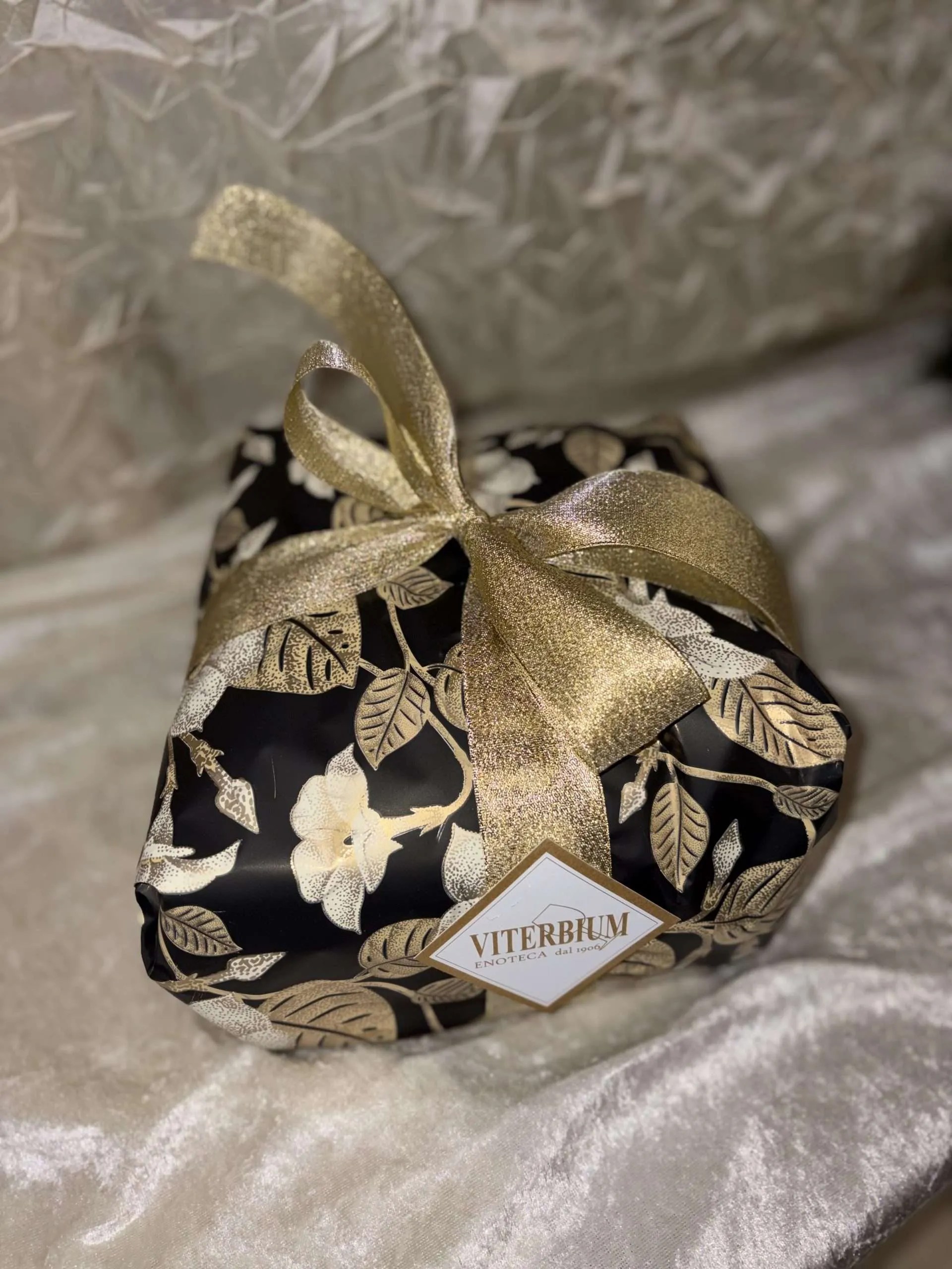 Panettone Classico Fiasconaro 1kg – Incarto Viterbium Nero/Oro