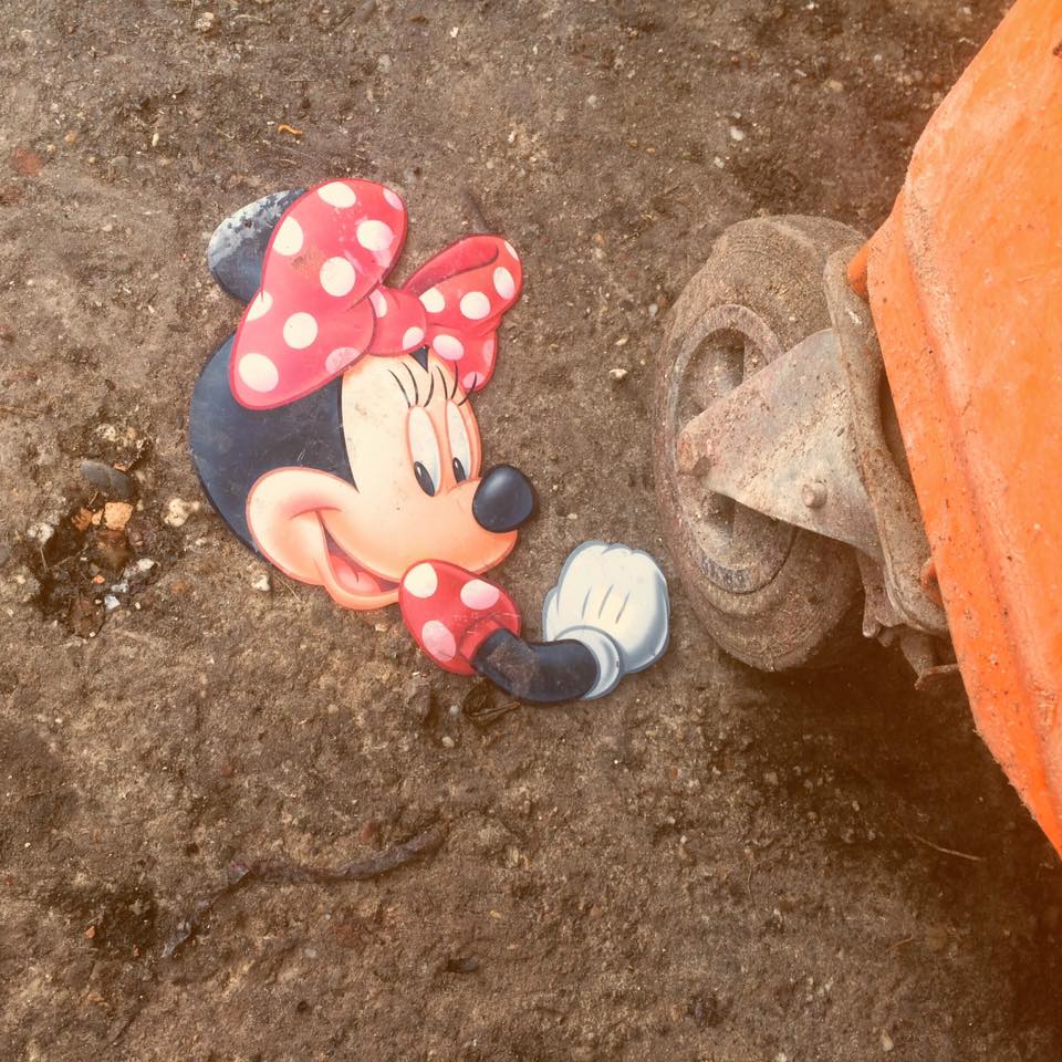 Minnie had learned to take the bad with the good. Not one to let a little stumble dampen her spirits, she tightened her bow and hiked up her bloomers. Minnie was ready for action.