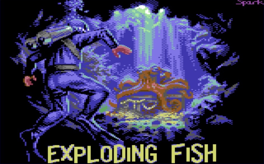 Exploding Fish for C64 by Megastyle Now Available