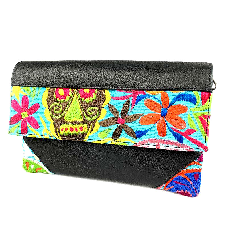 Wayuu Bag（ワユーバッグ ）Mサイズ オレンジマルチカラー | メキシコ