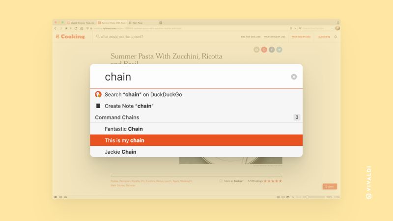 Tip 662 Command Chains Vivaldi Browser - City Textures - Elegant Retina Collection