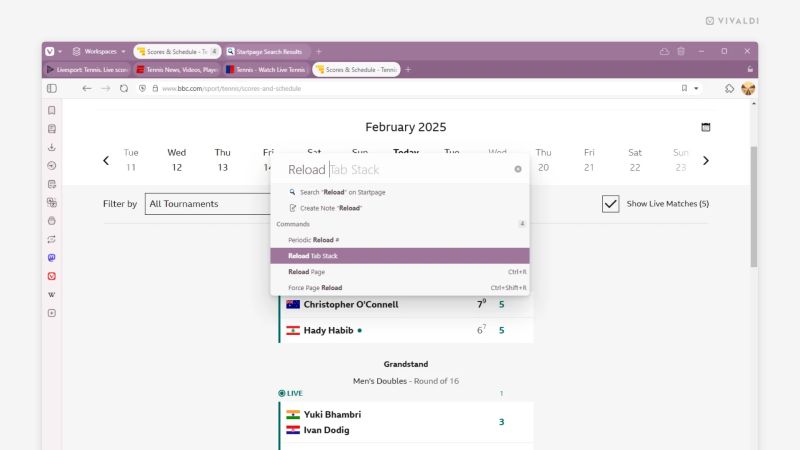 Tip 701 Tabs Vivaldi Browser - Nature Image Collection - HD Quality