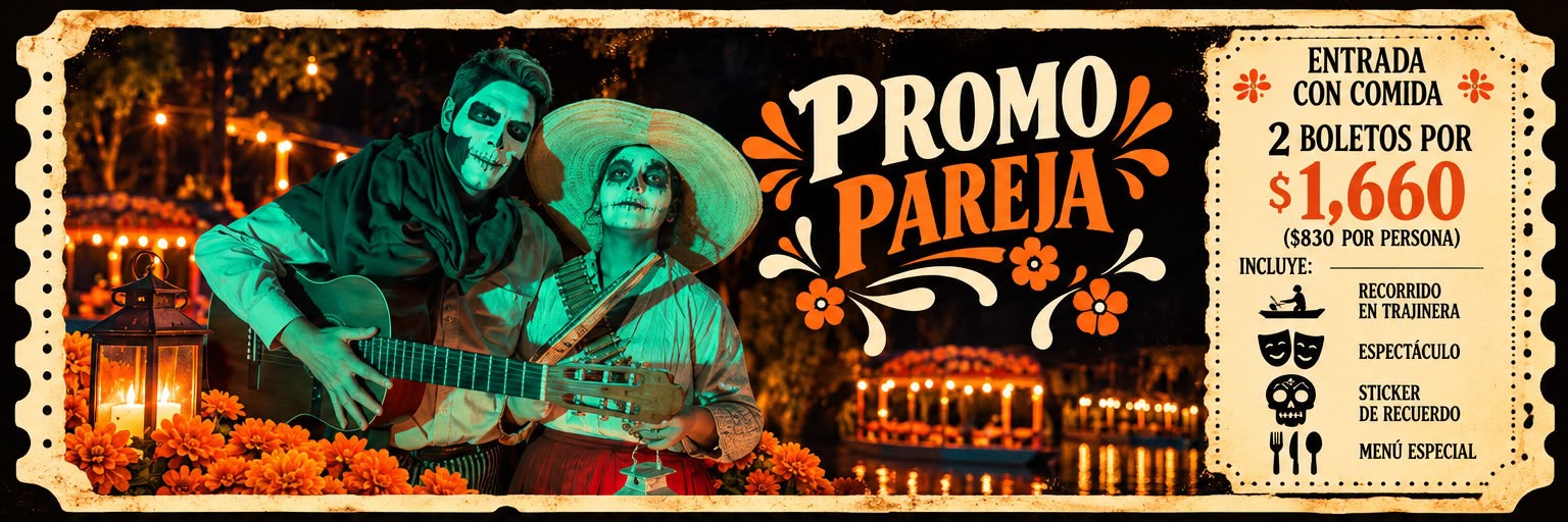 VIVA LEYENDAS XOCHIMILCO viernes 16 de octubre 8:00 p.m.