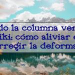 Sanando la columna vertebral con Reiki: cómo aliviar el dolor y corregir la deformación