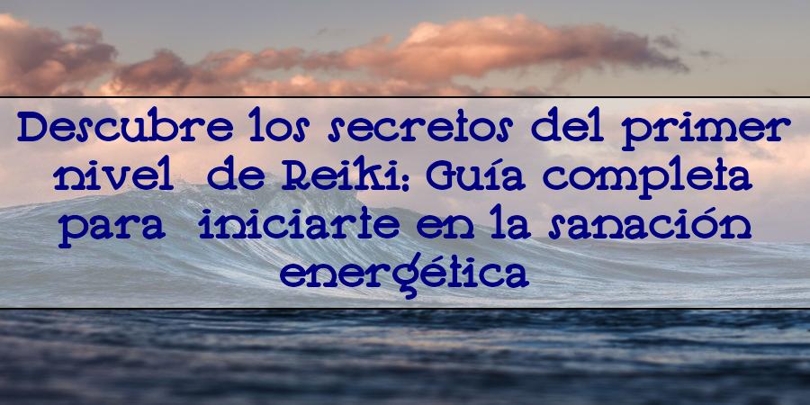 libro 1ro reiki
