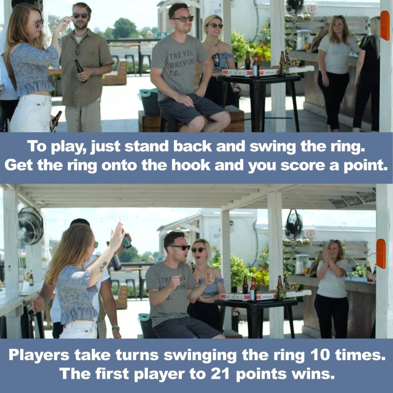 Basic Hook And Ring Game Vivere Usa - Ultra HD City Arts for Desktop