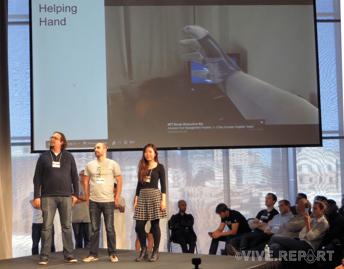 Therapeutic AR application for amputees by HelpingHand