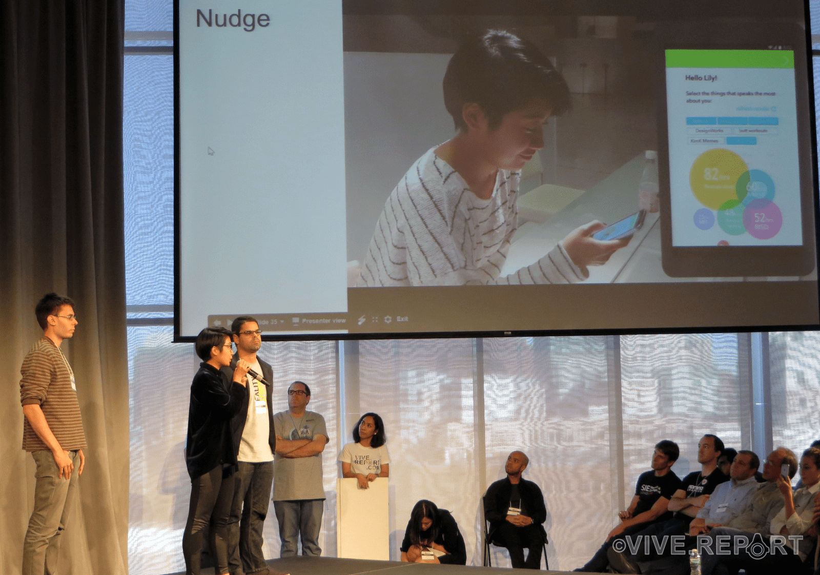 A social AR app to start conversations