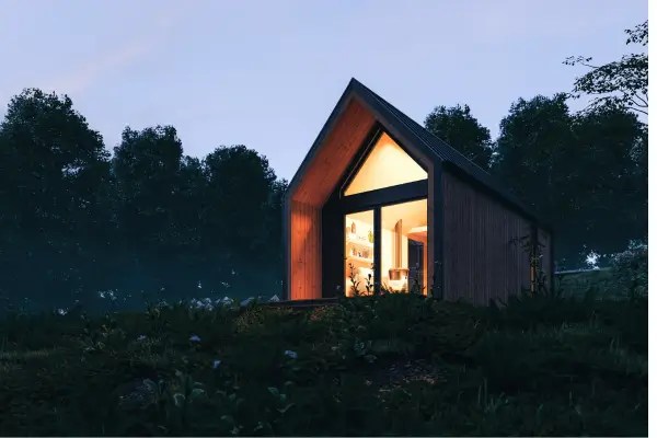 Aproveitamento de Vidro Reciclado em Casas Modulares