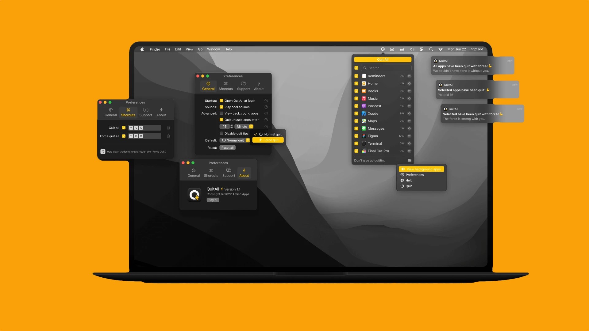 Boost Your Mac’s Speed with QuitAll: A Nifty App That Allows You to Quit Apps in Bulk