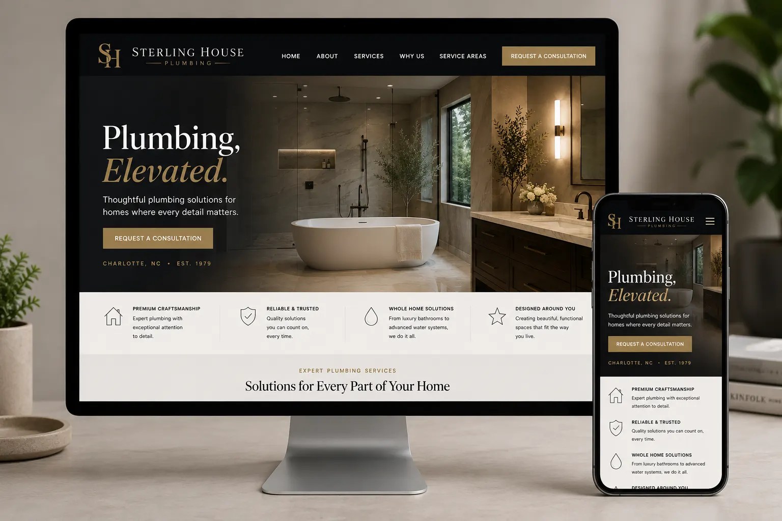 Web Design for Plumbers