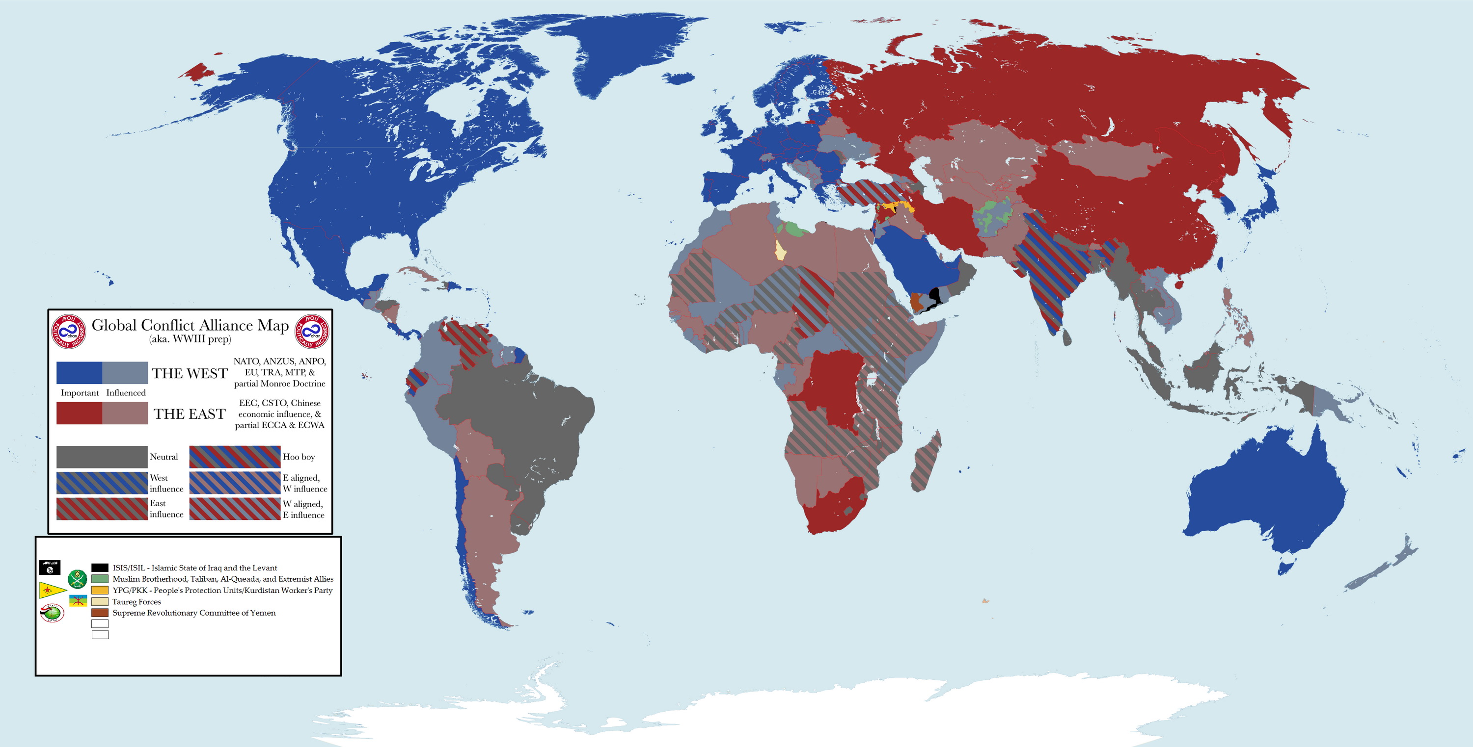 Current Military Alliances In The World Vivid Maps Alliances 