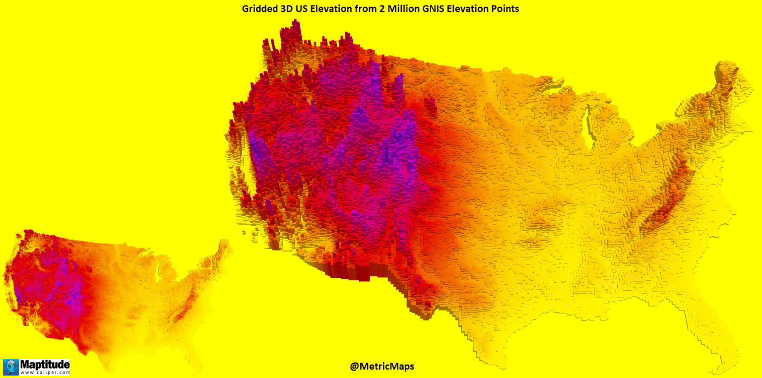 United States Elevation Vivid Maps US 3D Elevation 1536x762 