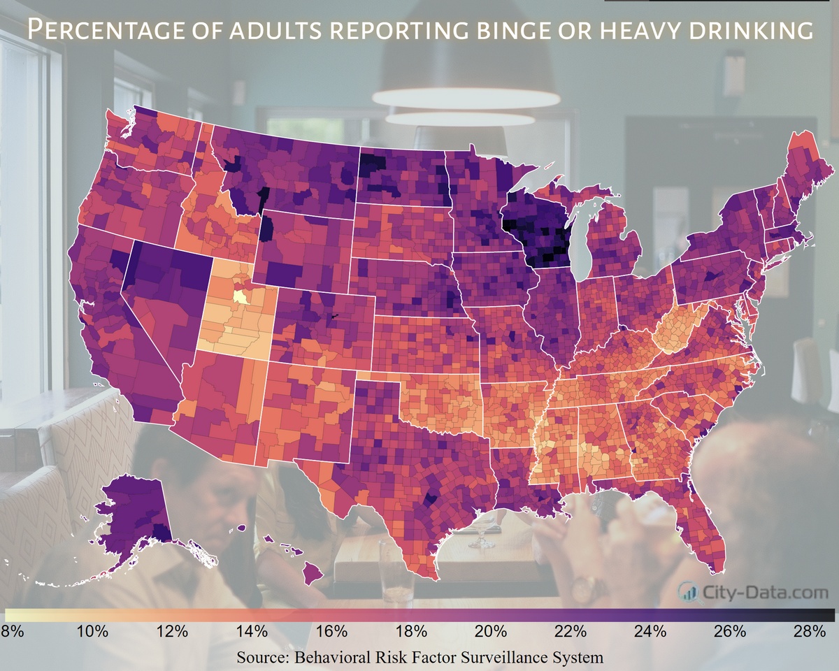 Alcohol consumption in the united states