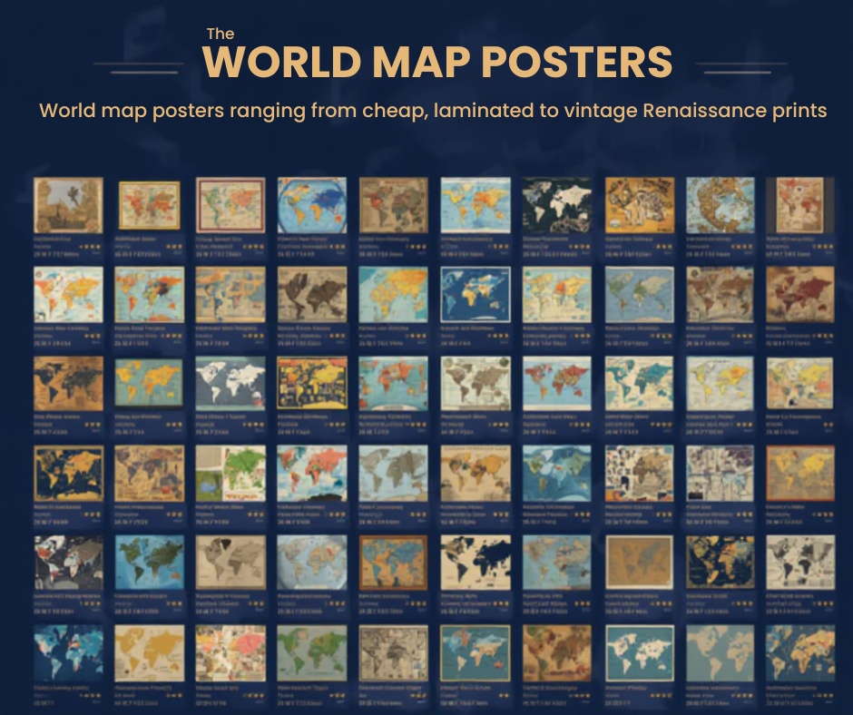 The Best World Map Posters In 2026 Vivid Maps.