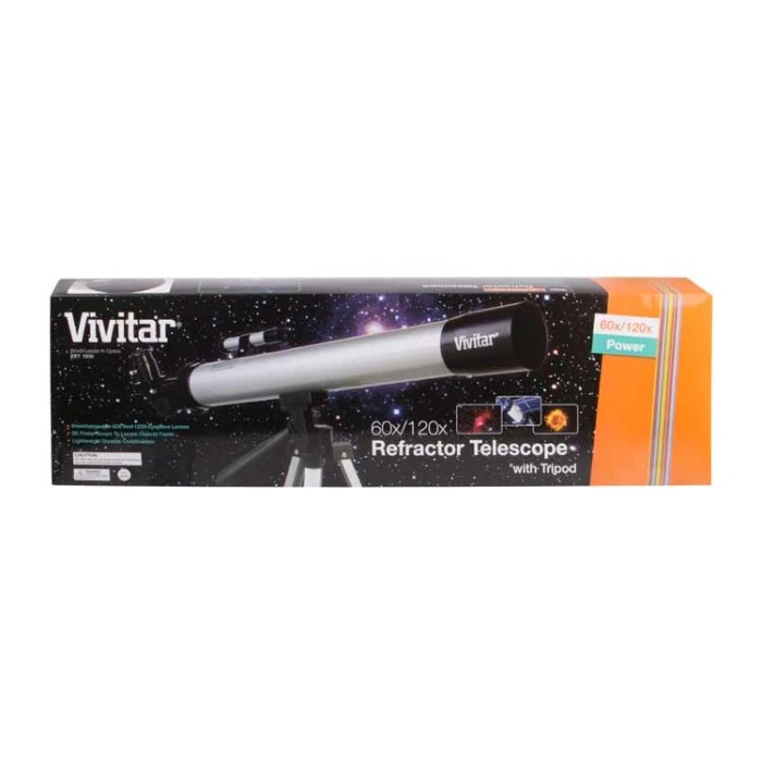 Telescopio refractor 60X/120X