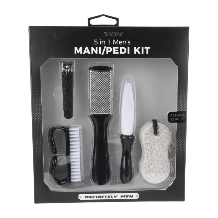 Kit manicure y pedicure (5 piezas)
