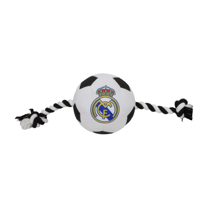 Pelota de juguete con diseño del Real Madrid para perrosDesvincular