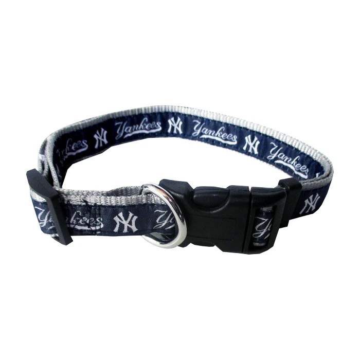Collar con diseño de los Yankees para perros