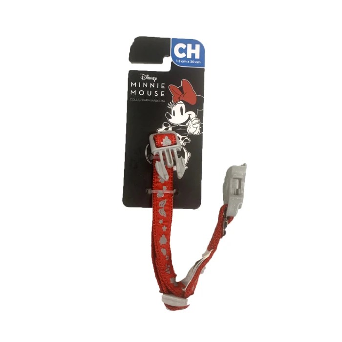 Collar pequeño con diseño de Minnie para perros