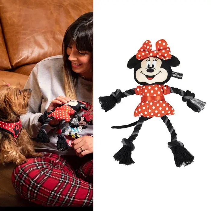 Cuerda dental con diseño de Minnie para perros