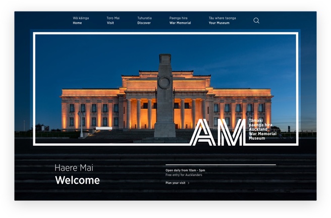 Homepage – Example Two