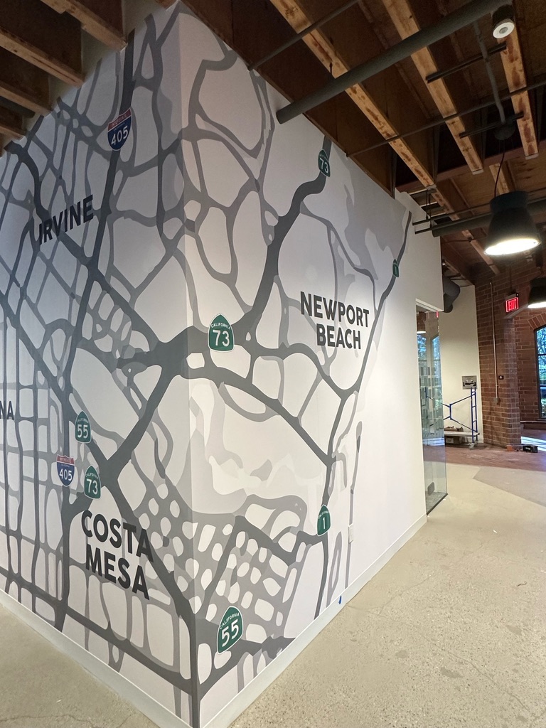 Map Wall Mural