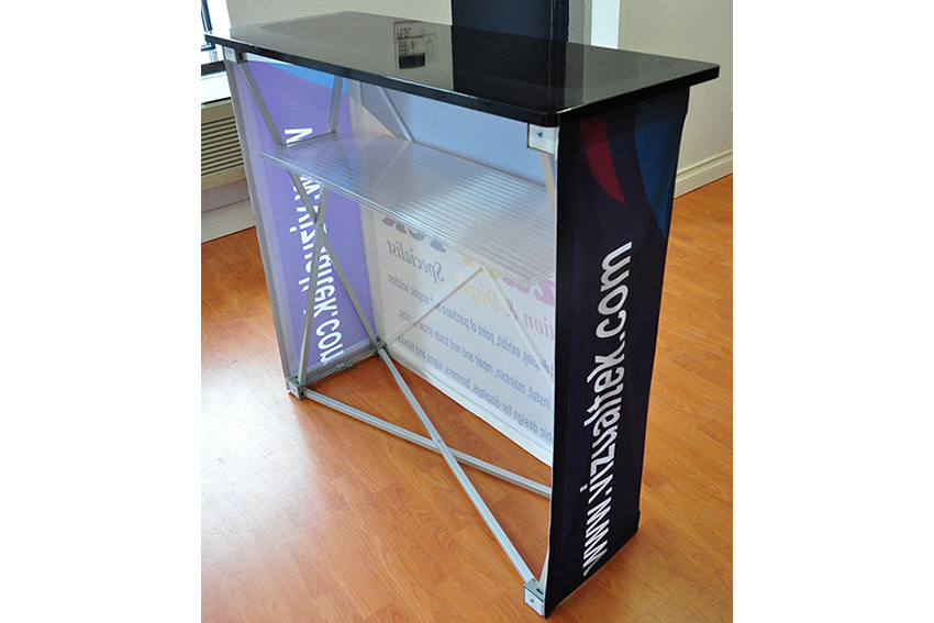 VTK-Square Pop Up Counter - Rear View