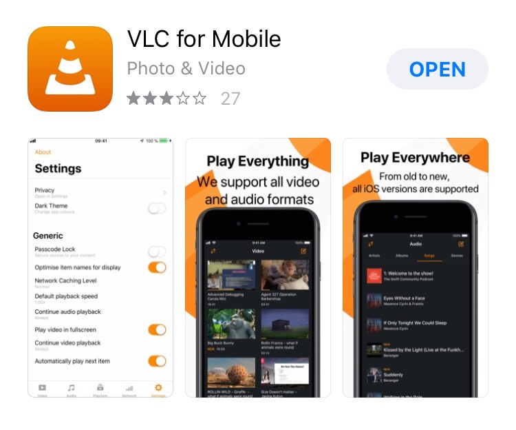 Ios Vlc User Documentation 1 0 0 Documentation - Perfect Light Picture - 4K