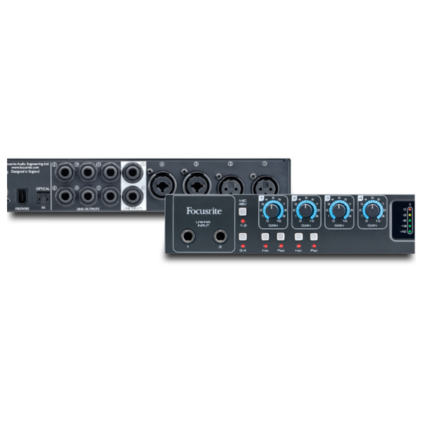 Focusrite Saffire Pro 26 18in18-out FireWire Interface - Valentine