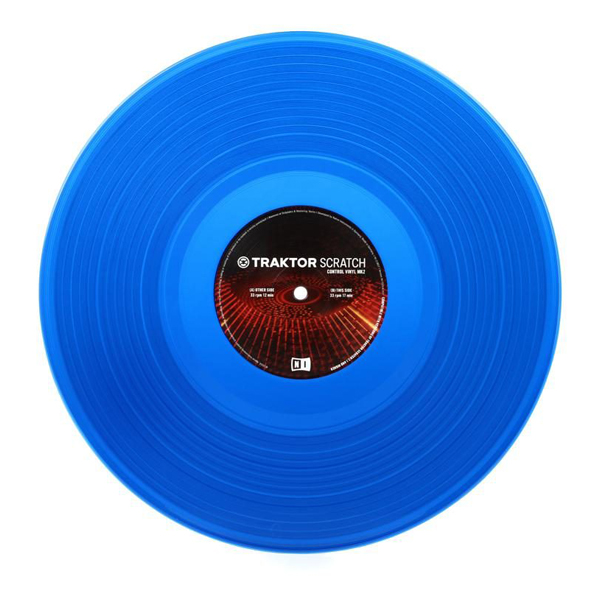 Native Instruments Traktor Scratch Control Vinyl MK2 (Blue