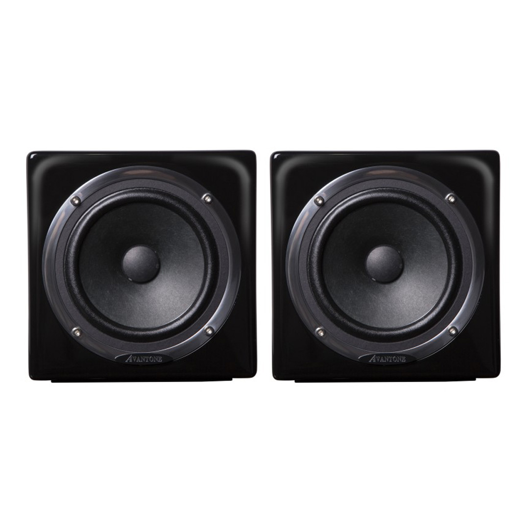 Avantone Pro Active Mixcube black ペア Avantone Pro Active MixCube (2 pcs - Black) - Valentine Music Centre
