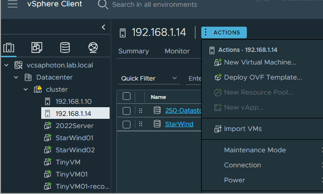 Deployment OVA and Installation of Nakivo Backup and Replication for VMware