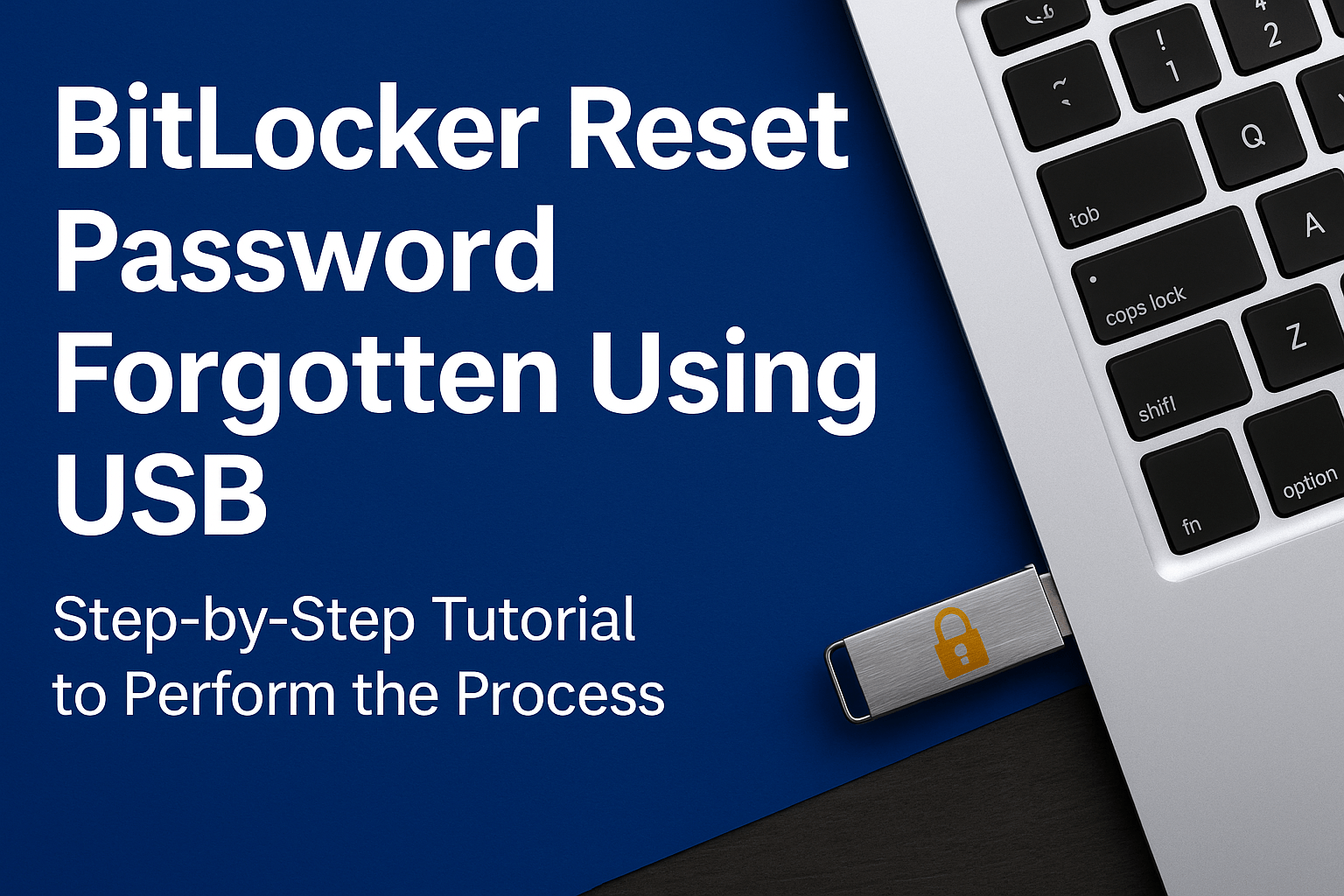 BitLocker Reset Password Forgotten – Recover Access with USB Key