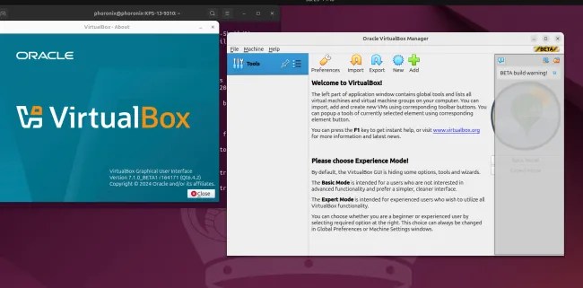 Latest VirtualBox Code Begins Supporting KVM Backend