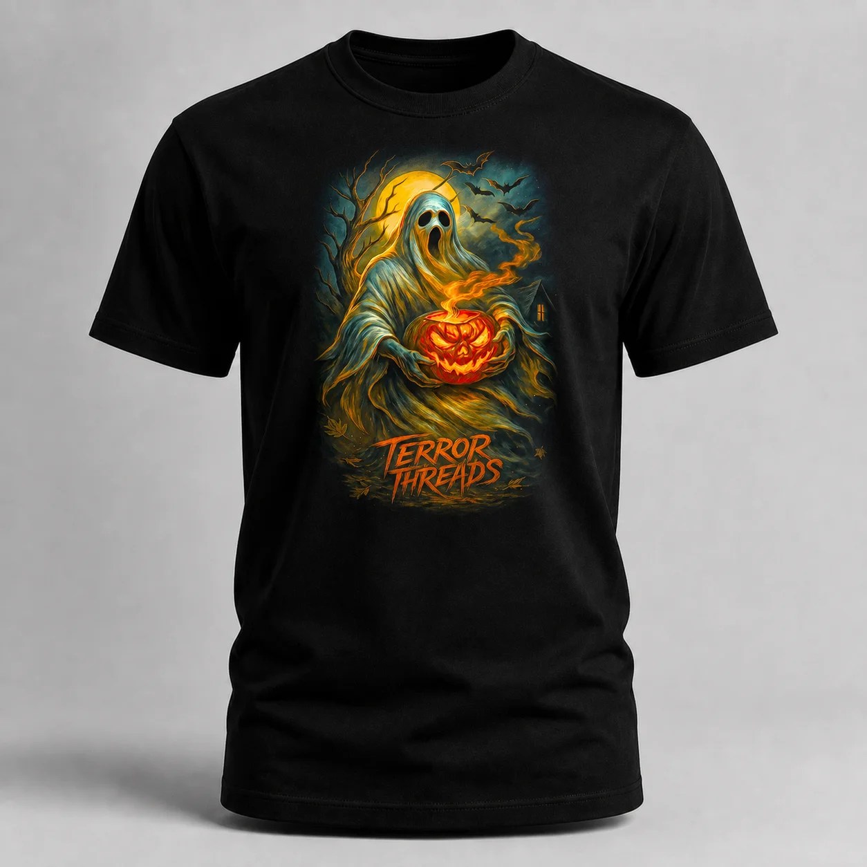 Terror Threads -kurpitsakummituspaita | Terror Threads Pumpkin Ghost Tee