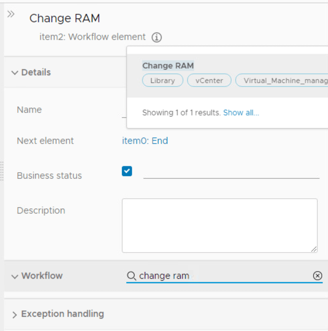 vRealize Orchestrator 8 create a workflow