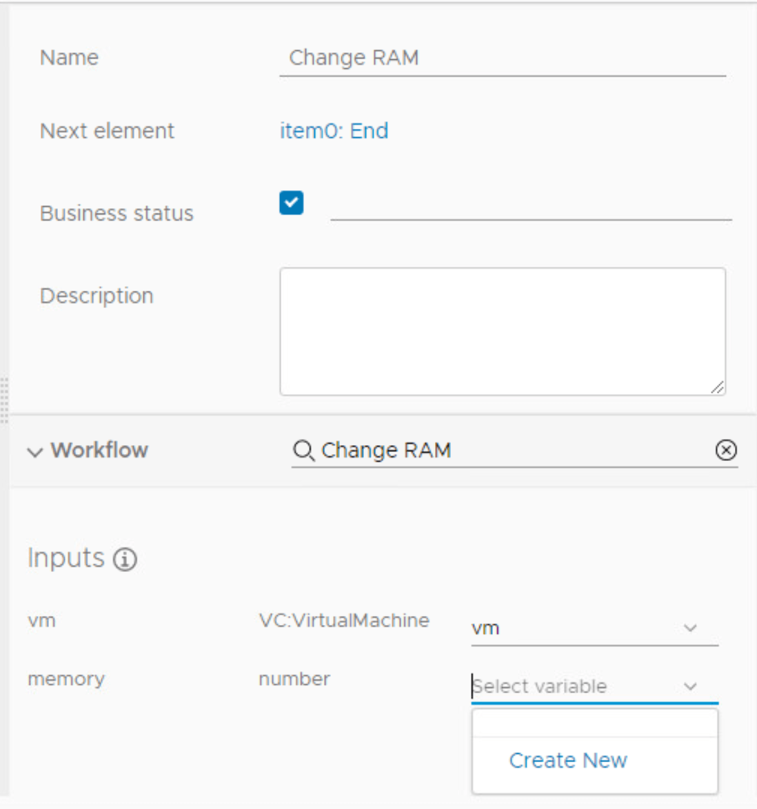 vRealize Orchestrator 8 create a workflow